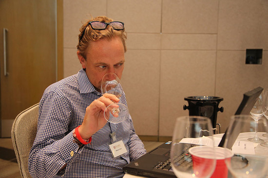 Image: Marcus Ford at Decanter Asia Wine Awards judging week