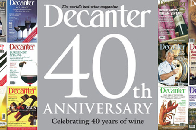 《Decanter》杂志40周年纪念专稿