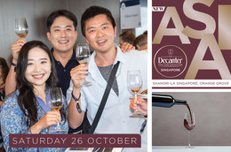 Tickets on sale for Decanter Fine Wine Encounter Singapore