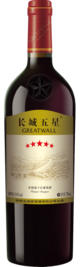 China Great Wall, Greatwall Five Star A Edition Cabernet Sauvignon, Zhangjiakou, Hebei, China 2019