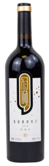 新疆冠颐酒业有限公司, 冠颐特酿蛇龙珠干红葡萄酒, 和硕, 新疆, 中国 2018